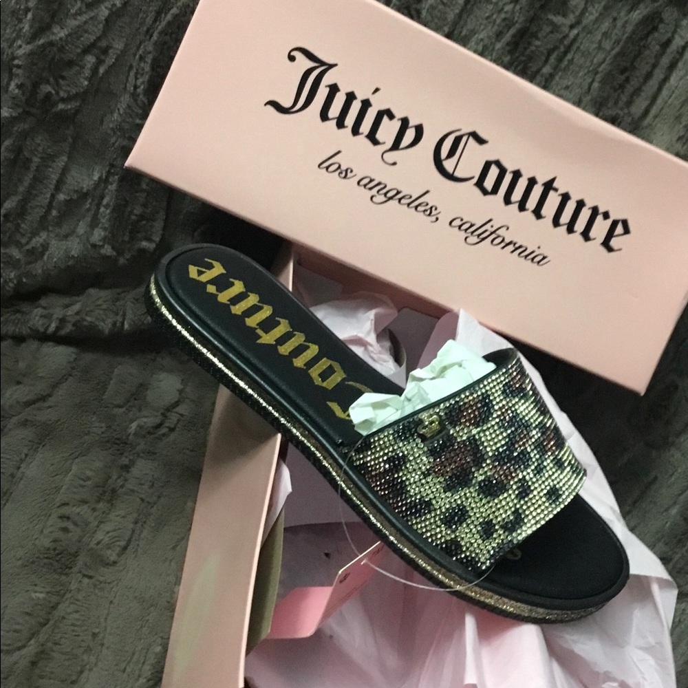 Last Pair 🌸 Juicy Couture Attractive Sandals Sz7 - Picture 2 of 6